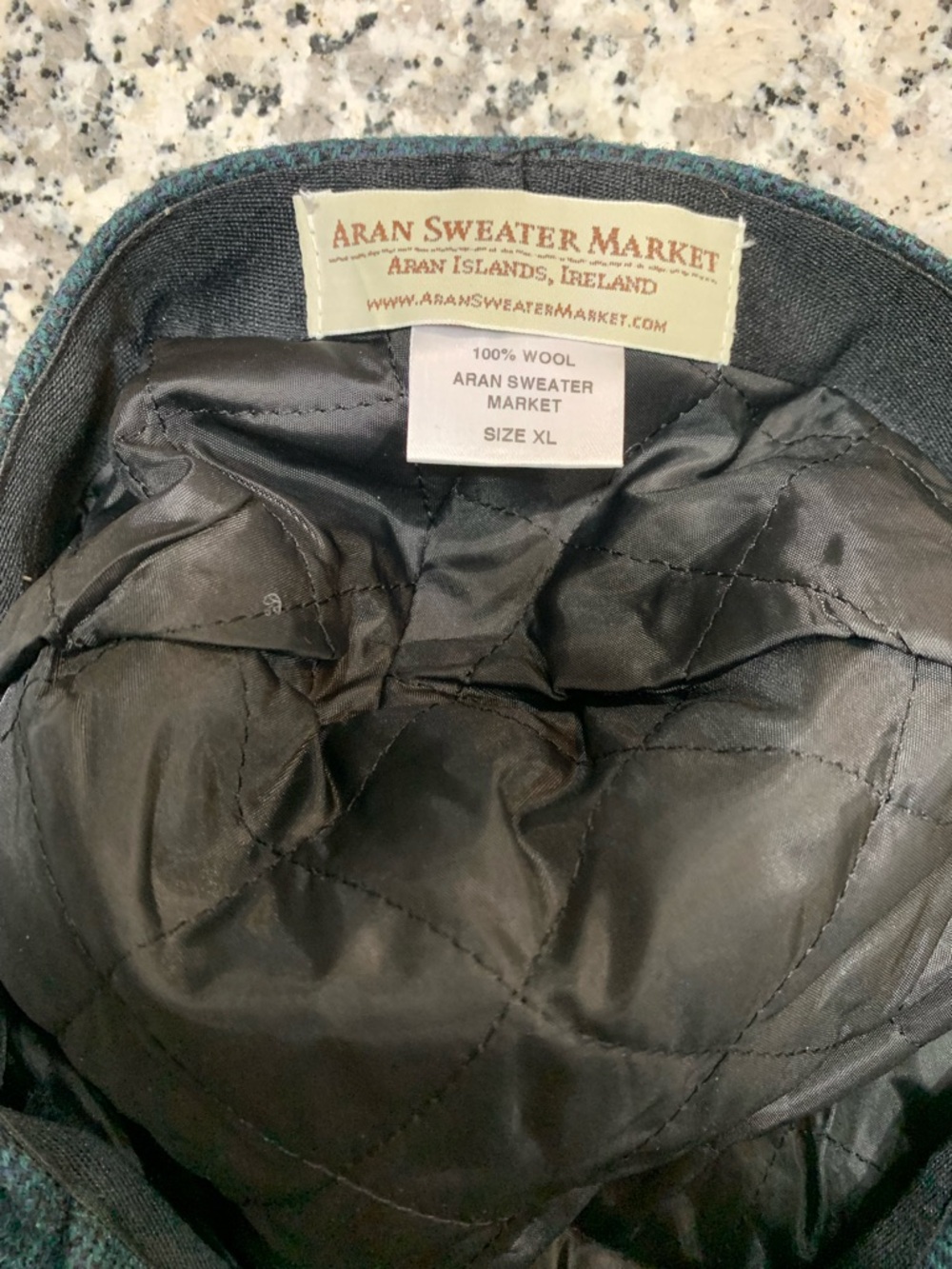 Aran Sweater Market 8 Panel Scally Cap XL (62cm)
